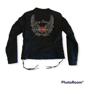Women's Medium M Harley-Davidson Cotton 3-n-1 Jacket 98416-08VW